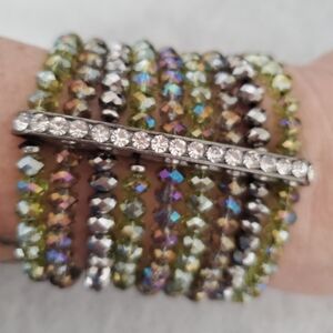 Multicolor Beaded Stetch Bracelet